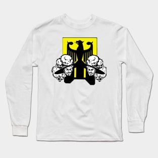 Shield of arms and emblem of the Nobleman with feathers Long Sleeve T-Shirt